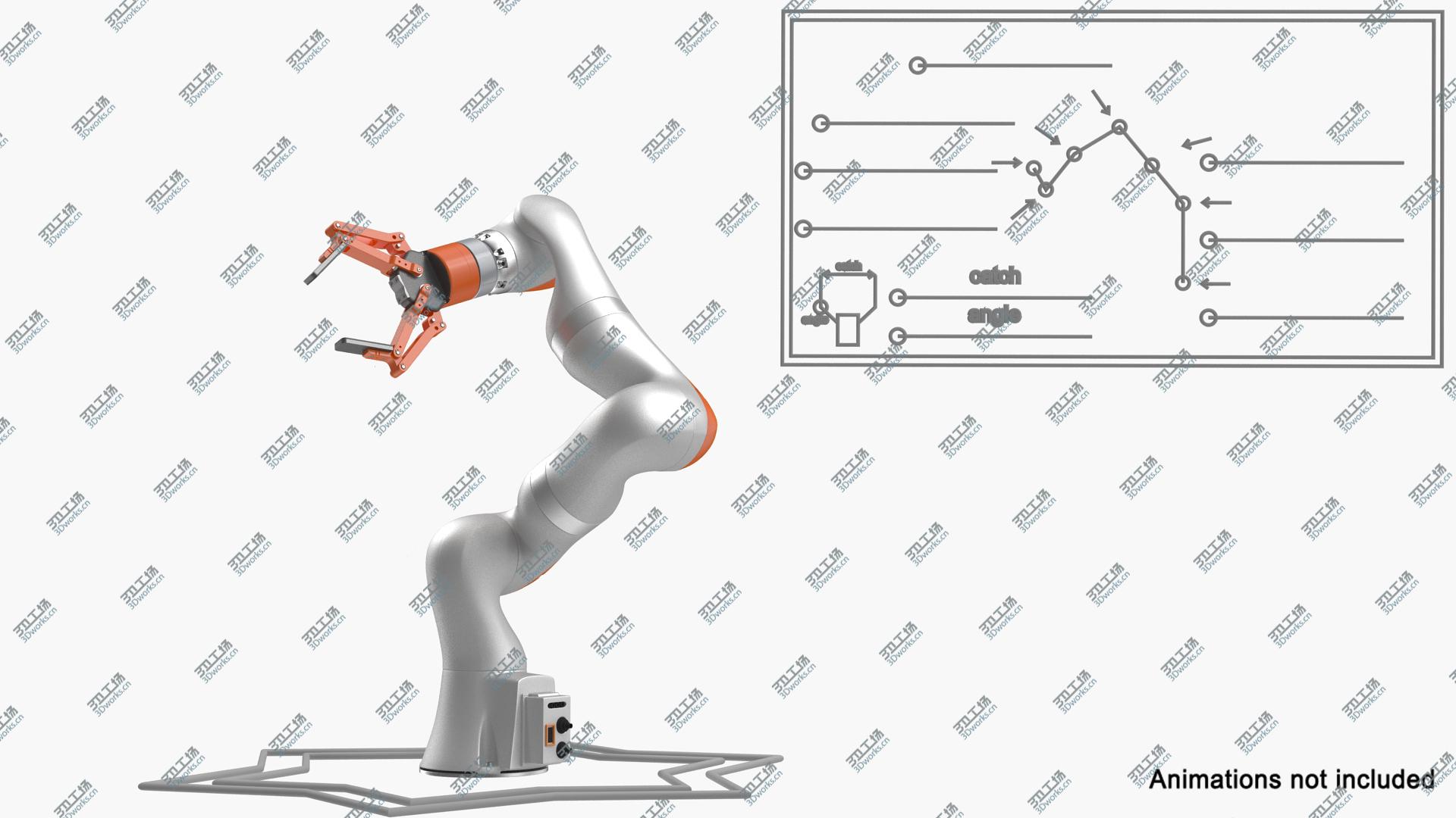 images/goods_img/202105074/3D Robot Hand with Two Finger Gripper Rigged/4.jpg